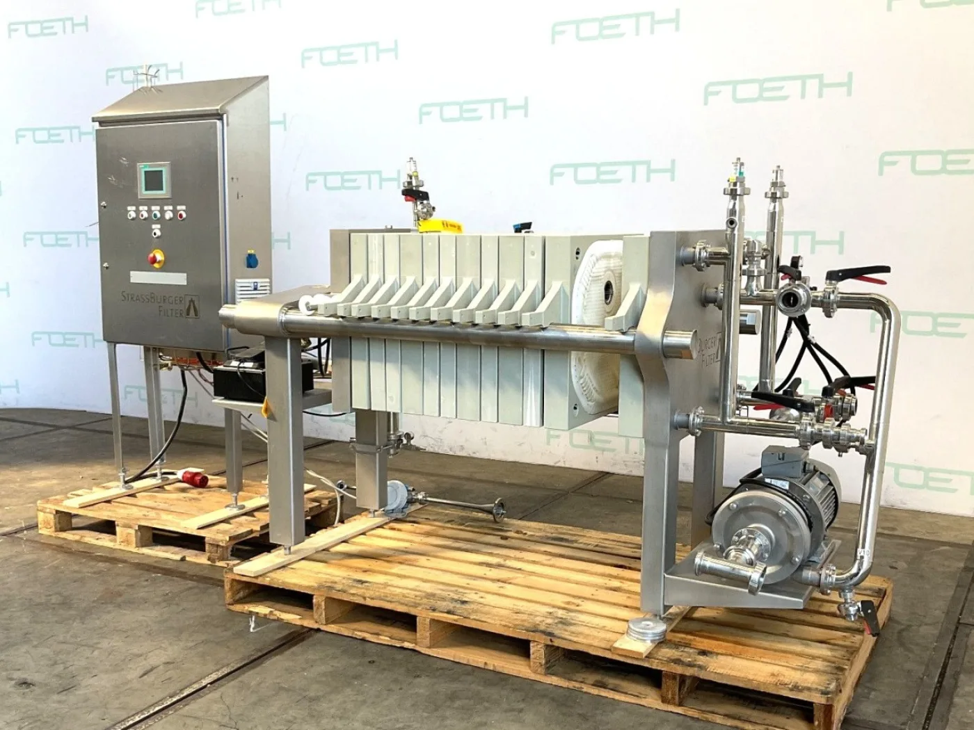 StrassBurger Filter GmbH W-MFP 630/IC-E — Membrane - Filterpress - 5