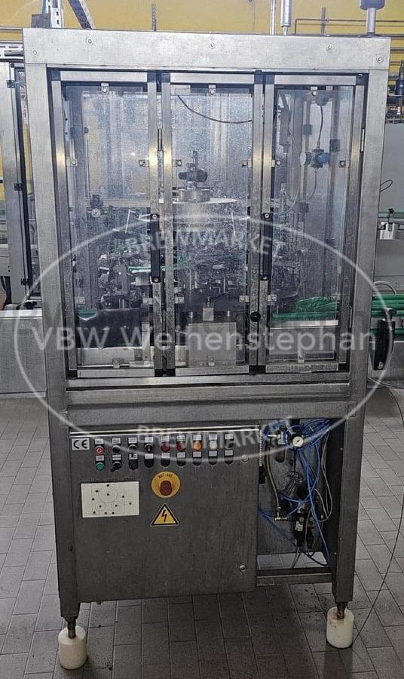 Glass bottle filling line