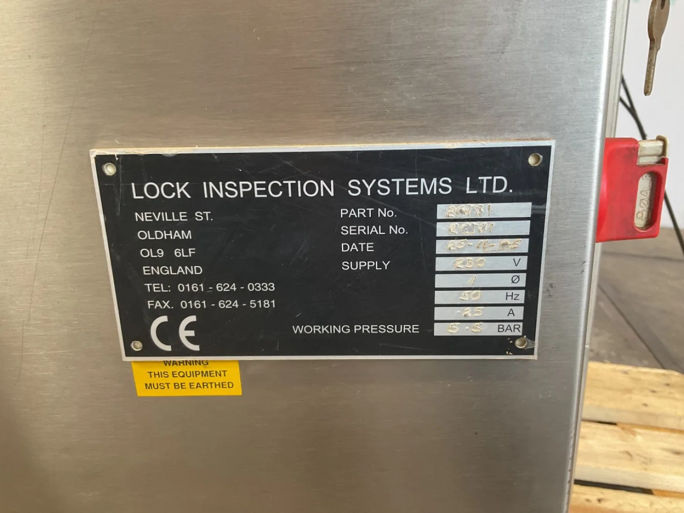 Lock Inspection Systems MET 30+ - Metal detector - 6