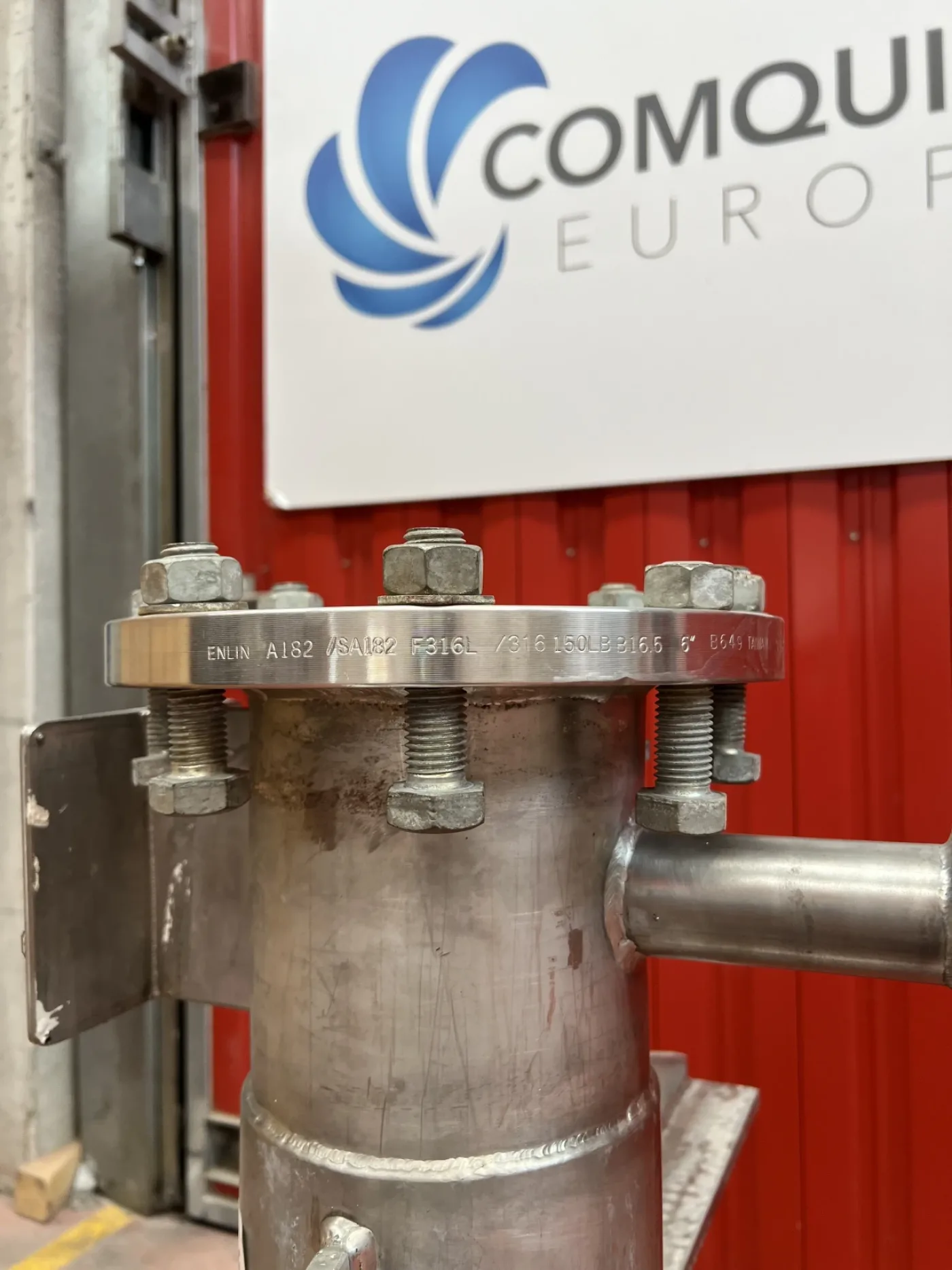 USED TUBULAR EXCHANGER 1.2 M2 STAINLESS STEEL 316L - 6