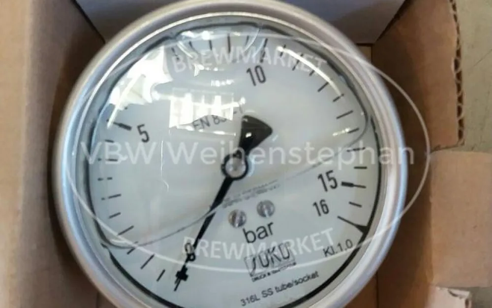 bourdon tube pressure gauge