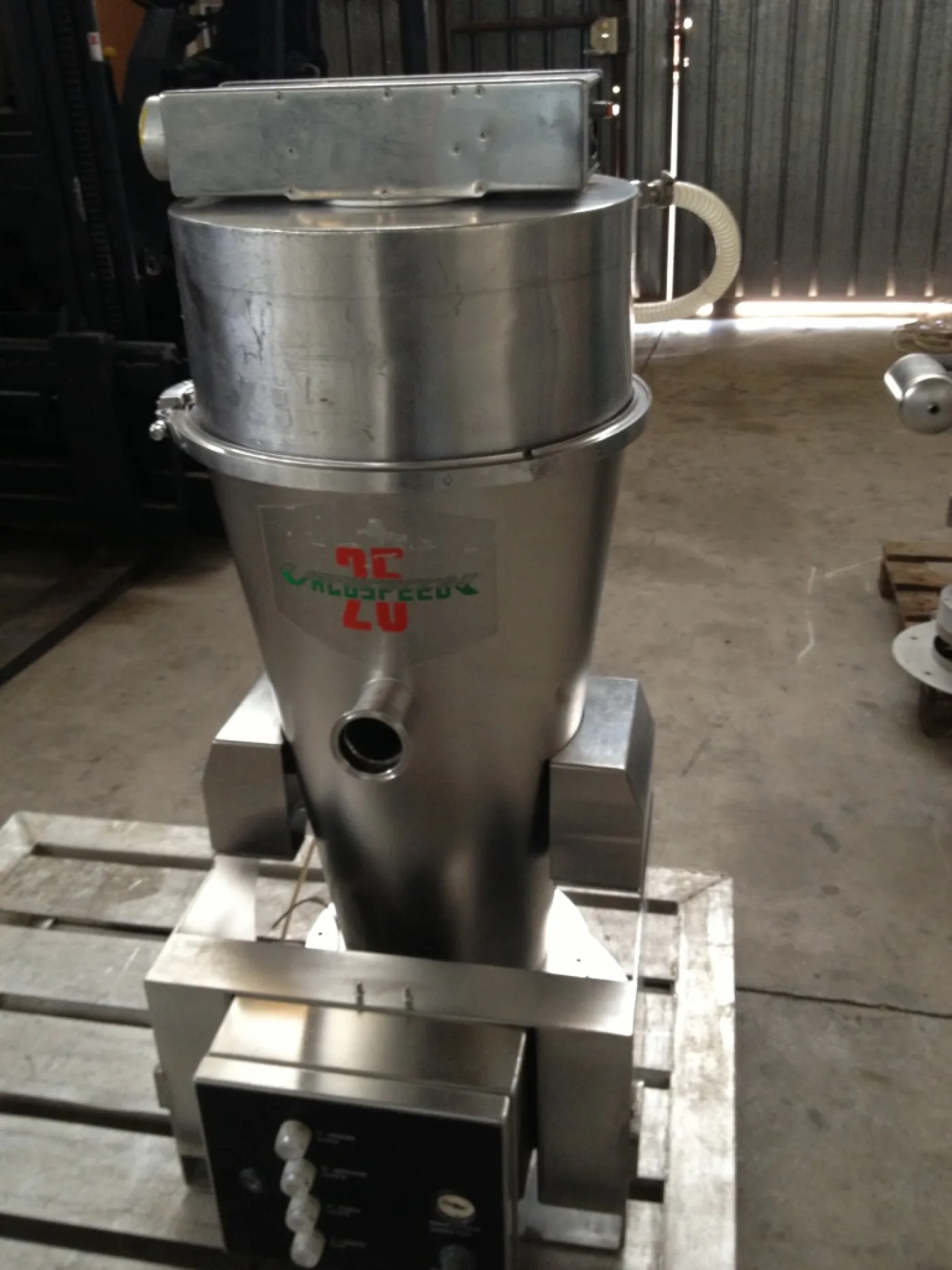TRASFERITORE PER POLVERI E MATERIALI GRANULARI – ANDANTEX MOD. VACUSPEED VSP/25-P STD. - 2