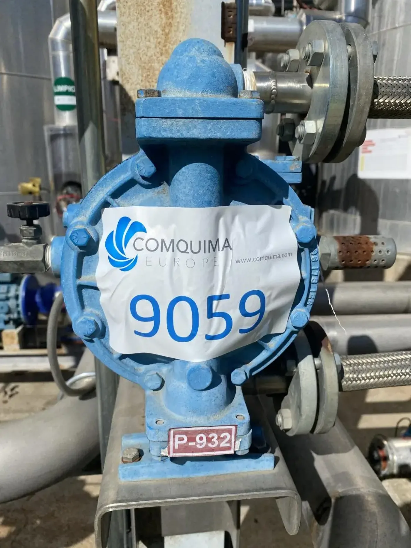 USED AODD SANDPIPER S1F B1ABWABS600 AIR OPERATED DOUBLE DIAPHRAGM PUMP - 5
