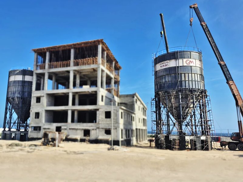 Cement Silo — Bolted & Welded, 30-2500 Ton