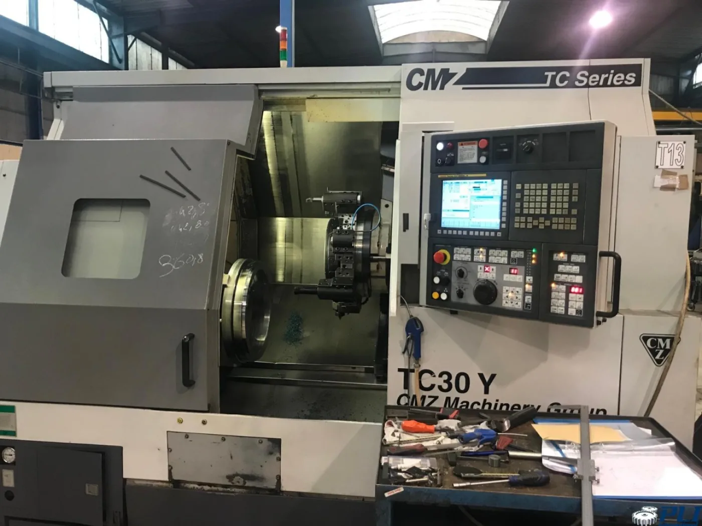 CNC lathe CMZ TC 30 Y 800 Fanuc - 1