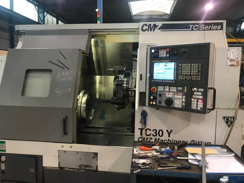 CNC lathe CMZ TC 30 Y 800 Fanuc