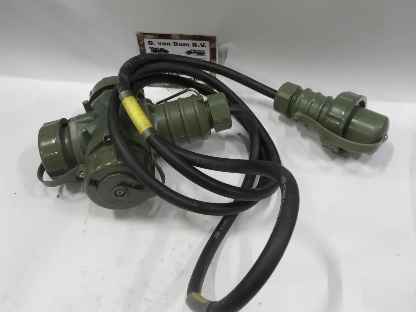 Bals Elektrotechnik 7400 - 3-voudige koppeling - 250 V - Groen IP67 - NOS - 2