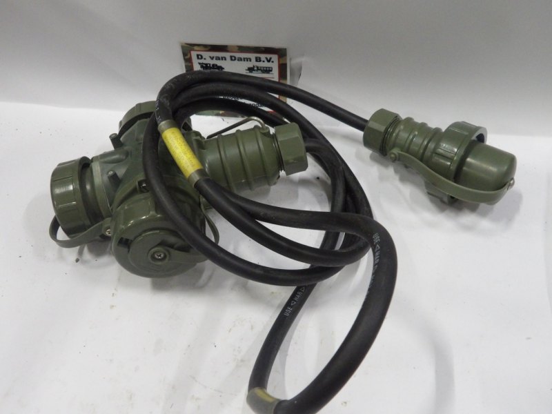 Bals Elektrotechnik 7400 - 3-voudige koppeling - 250 V - Groen IP67 - NOS