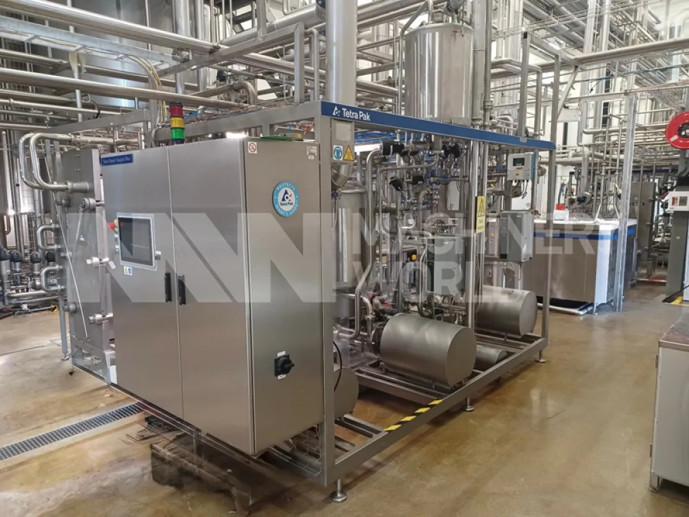 6,000 LPH to 12,000 LPH Tetra Pak Tetra Therm Aseptic ESL Pasteuriser Plant with Homogeniser (Year 2010)