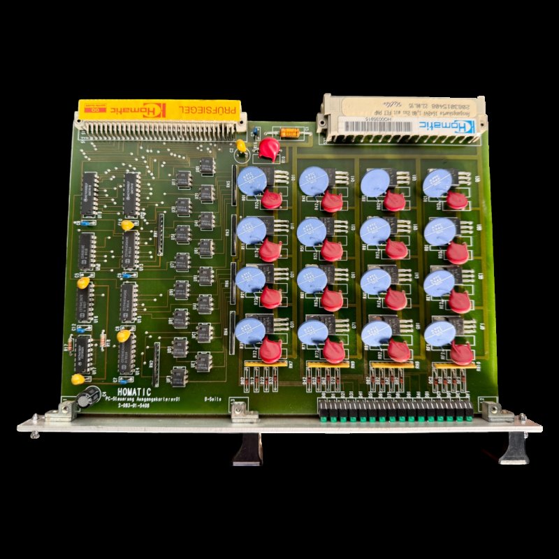 HOMAG Homatic Ausgangskarte 16x24V 1,0A 2us mit FET PNP Art.-Nr. 2083015408 H00035915