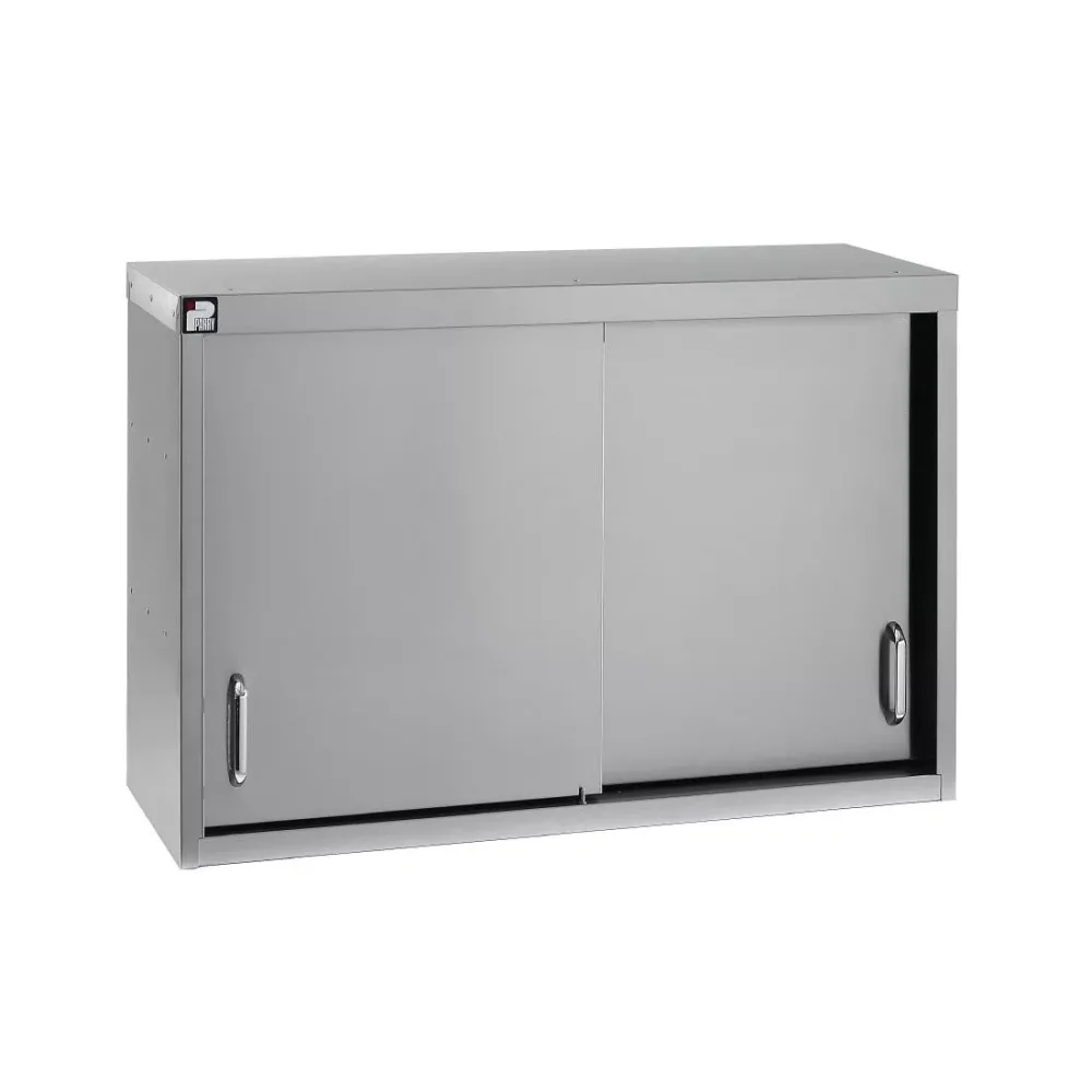 Parry WCS900 Stainless Steel Sliding Door Wall Cupboard 900mm - islandcatering