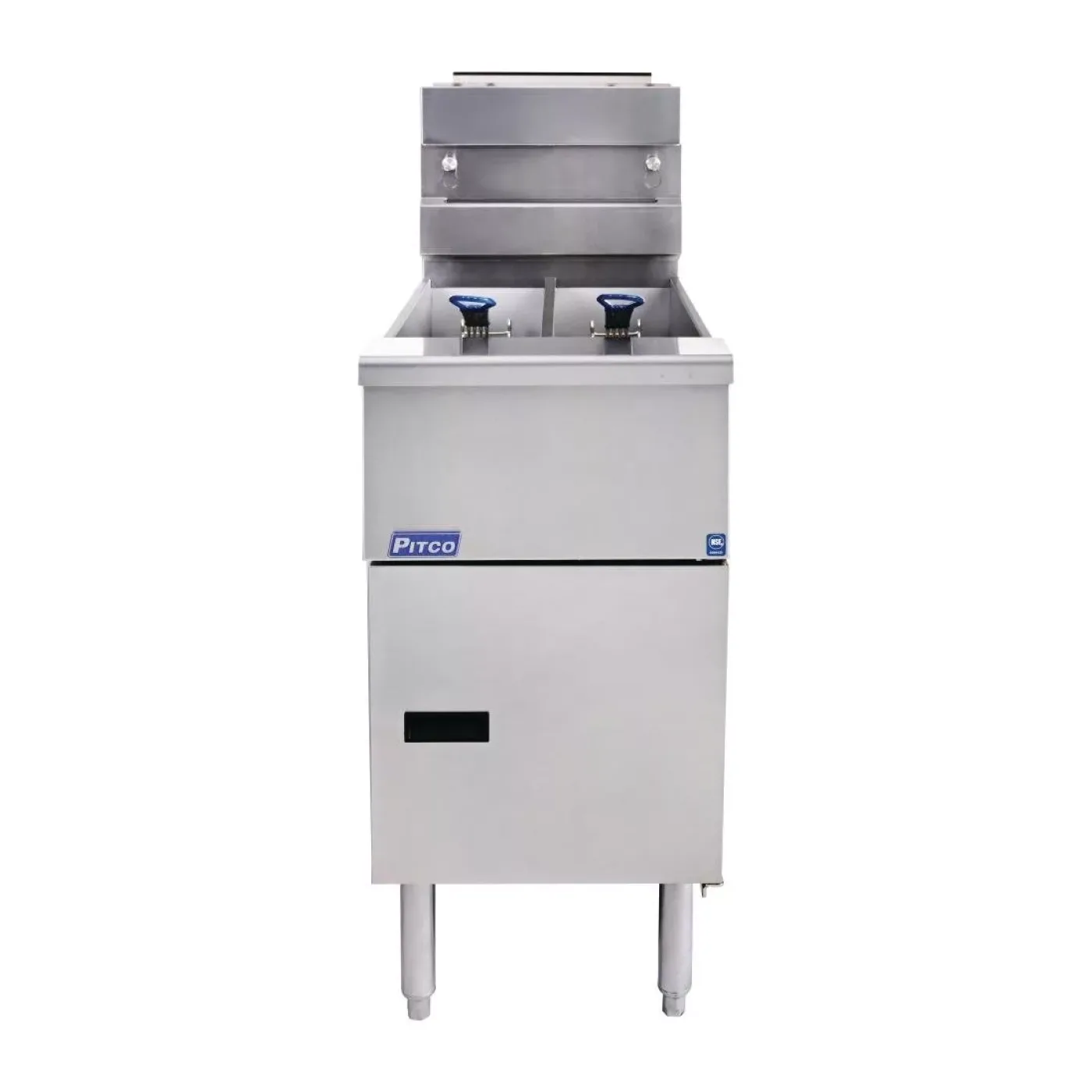 Pitco Twin Tank Solstice Natural Gas Fryer SG14TS - islandcatering - 1