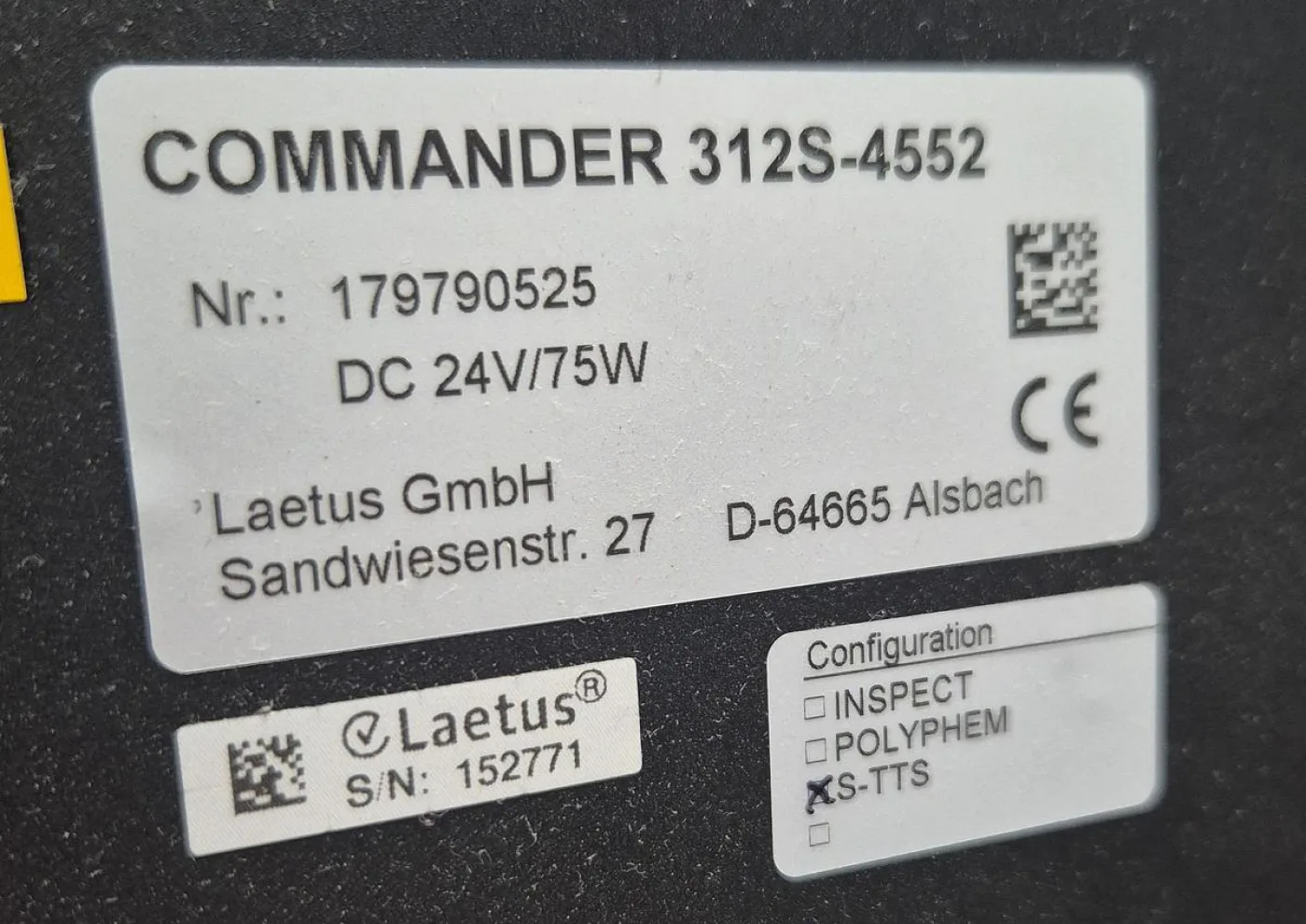 Laetus IM-400 Inspektionssystem ist ein hochentwickeltes Track & Trace-System - 8