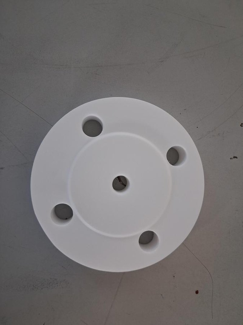 Normag Blindflansch aus PTFE (weiß) für DN 50 PF-Verbindungssysteme