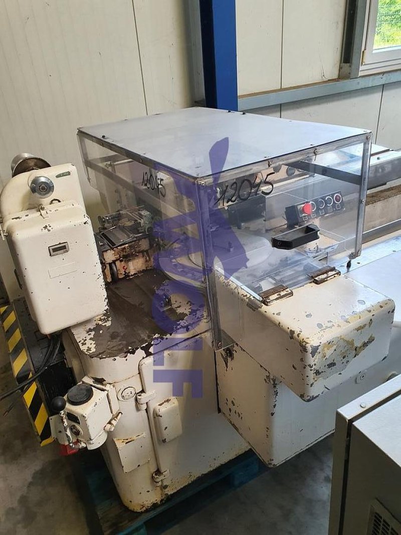 Stannioliermaschine RASCH - Type RK für Bodenfaltung.
