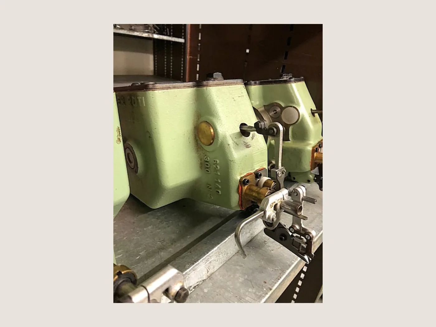Zij-inleggers en middeninlegger voor Sulzer G6200 - 7