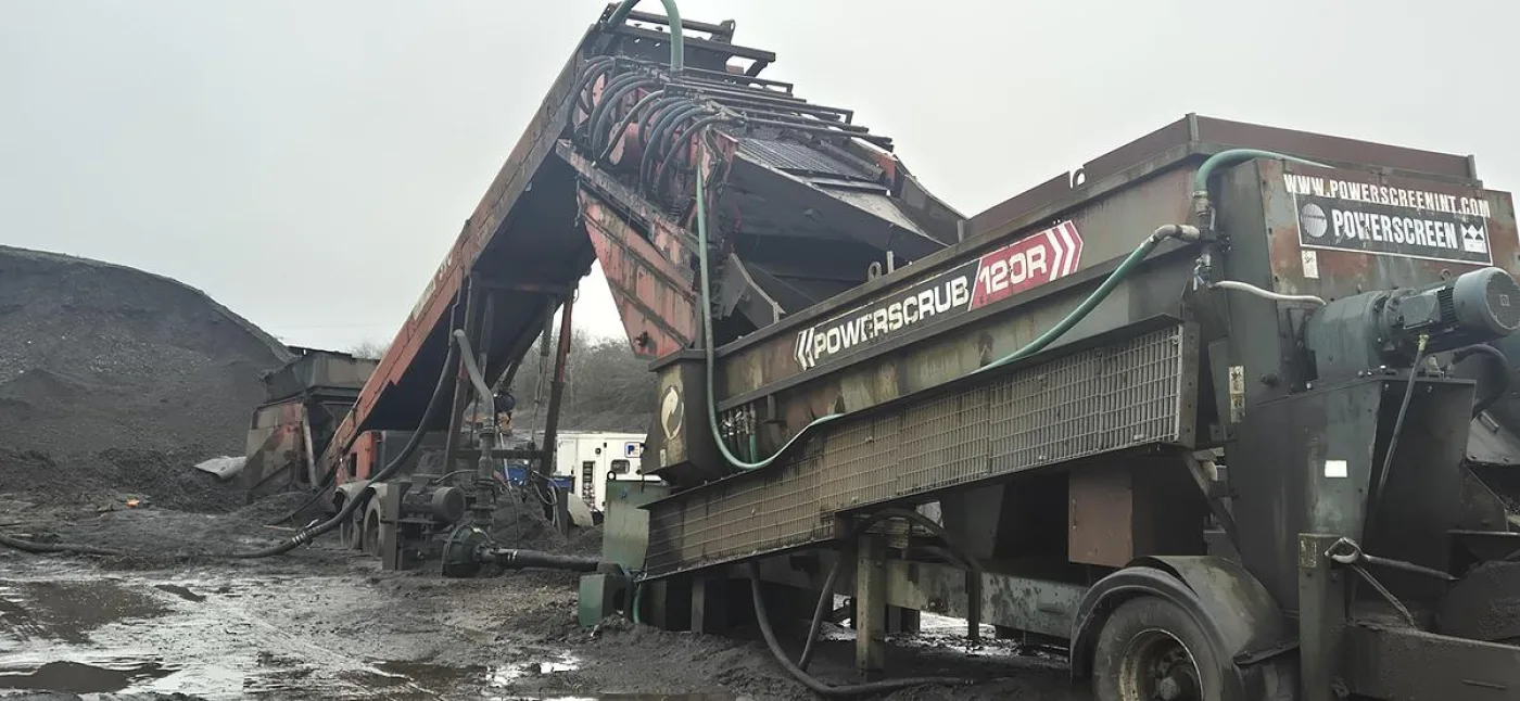 2010 Powerscreen Powerscrub 120R Mobile Log Washer - 1