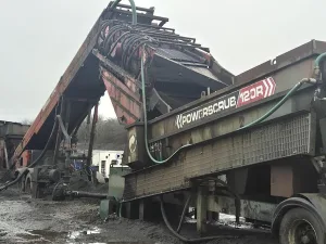 2010 Powerscreen Powerscrub 120R Mobile Log Washer
