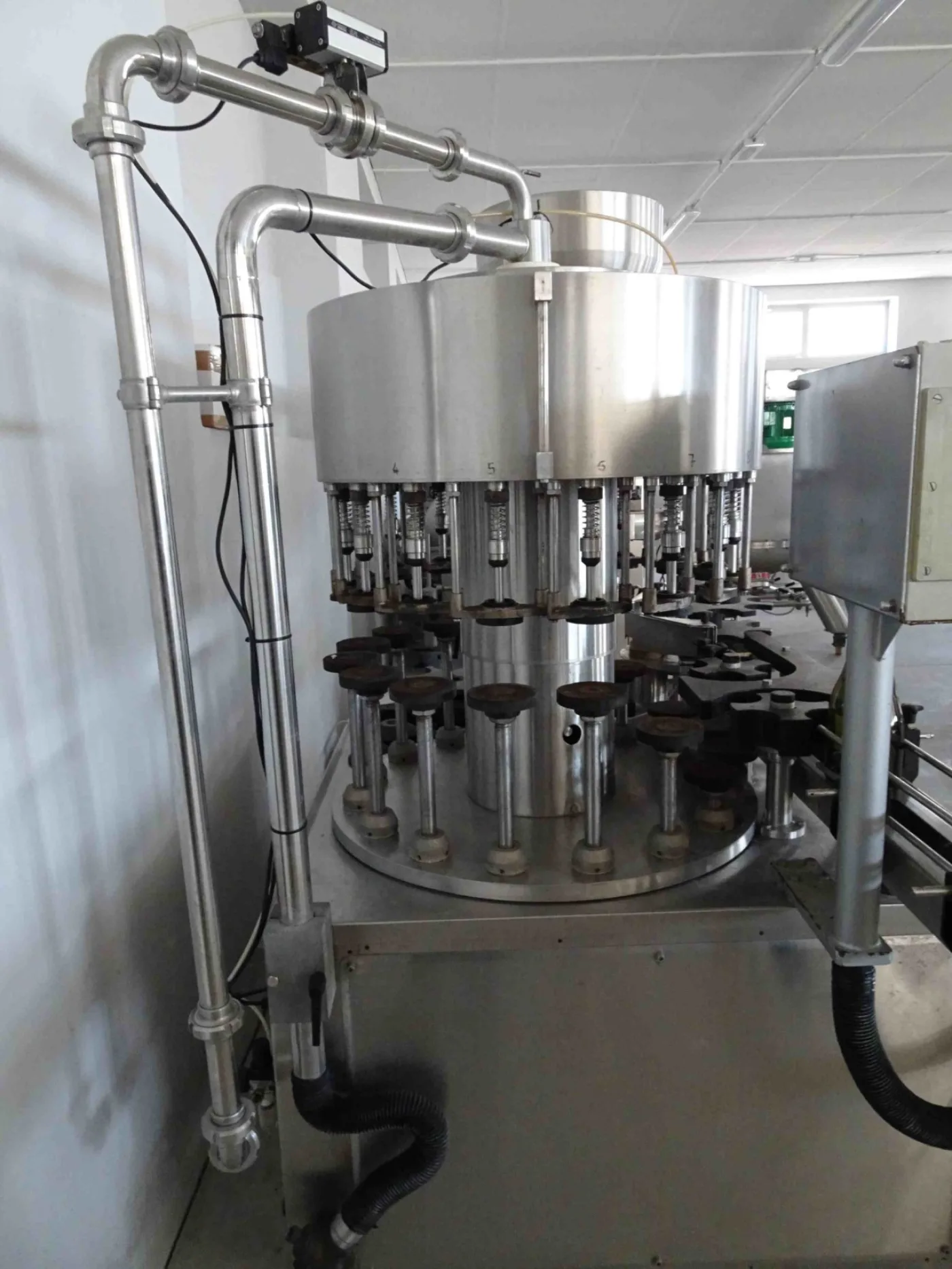 FIMER MONOBLOCK 16/1, FILLER WITH 16 VALVES, CORKING MACHINE, SECOND-HAND MACHINE - 7