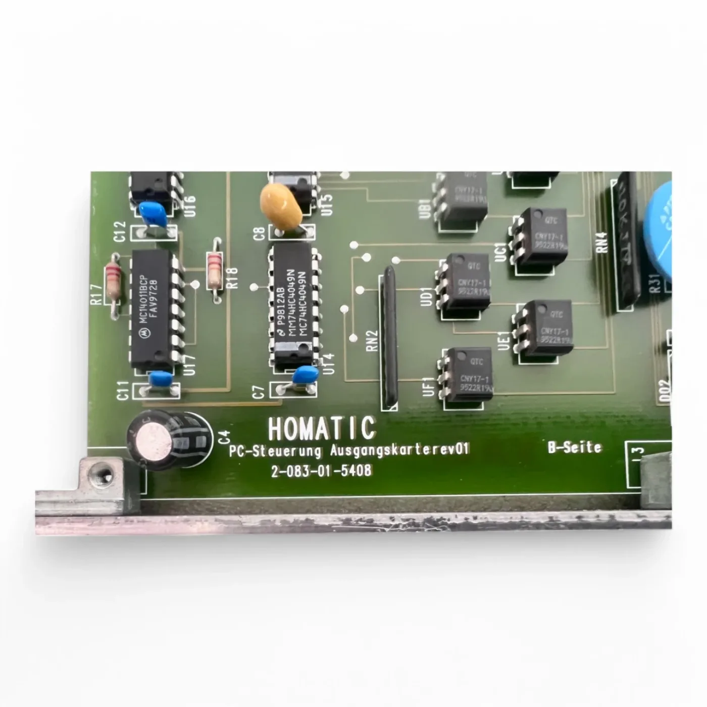 HOMAG Homatic Ausgangskarte 16A 24V PNP HC020 Art. 2-083-01-5408 Nr. H00121614 BAZ BOF - 4