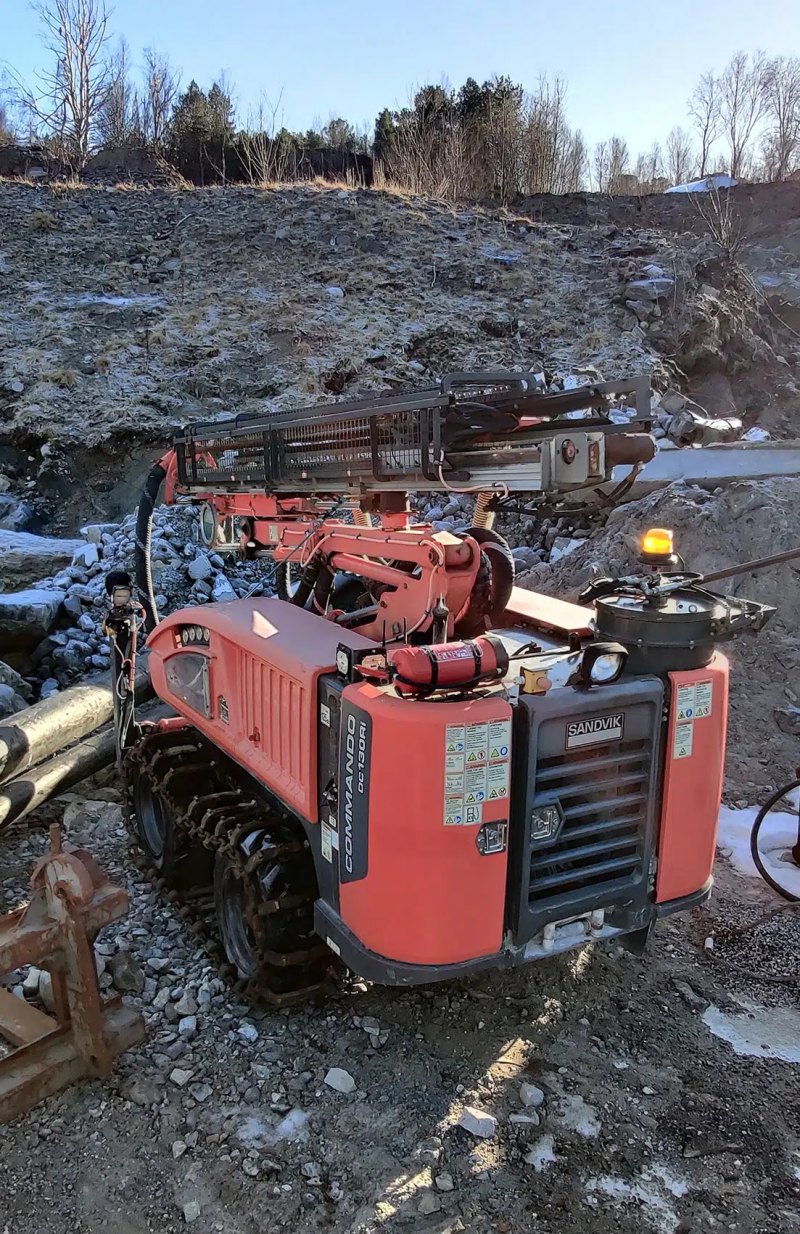 Sandvik DD422iE-2 Underground Rock Drill