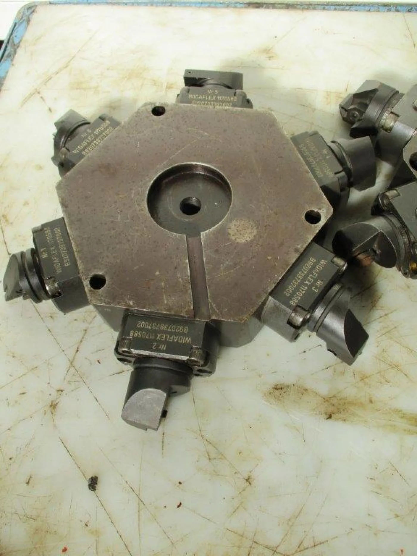 2 Revolverscheiben + 60 Halter WIDIA WIDAFLEX 117 1990 - 2