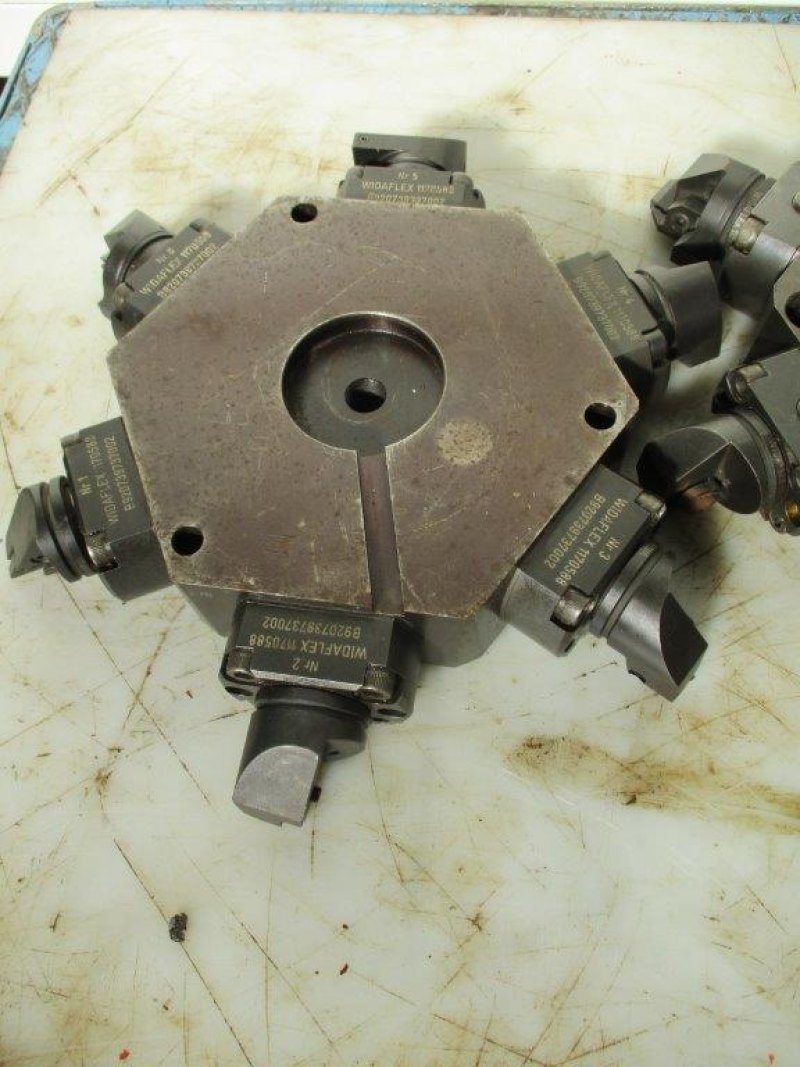 2 Revolverscheiben + 60 Halter WIDIA WIDAFLEX 117 1990
