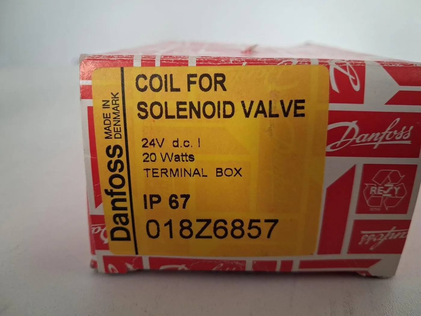 Danfoss Solenoid Coil Type 1 24 V DC 20 W - 6