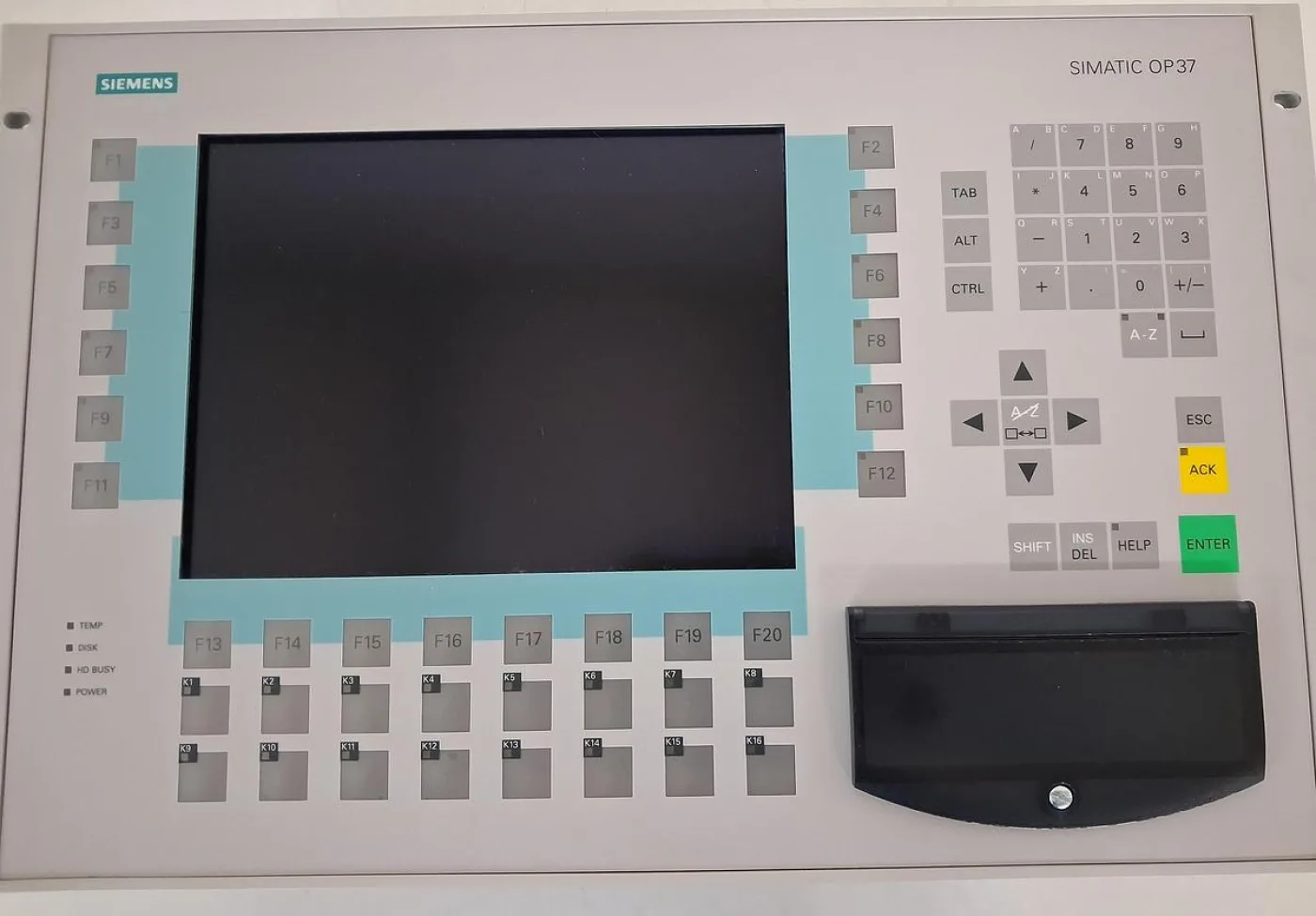 Siemens SIMATIC OP37 6AV3637-1LL00-0AX1 Operator Panel - 4