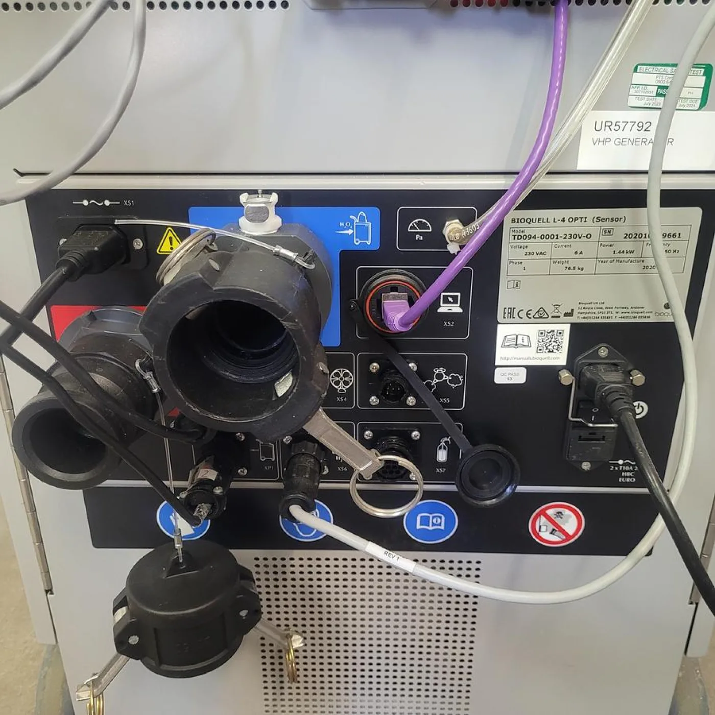 Bioquell L-4 Opti Vapor Hydrogen Peroxide (VHP) Generator - 8