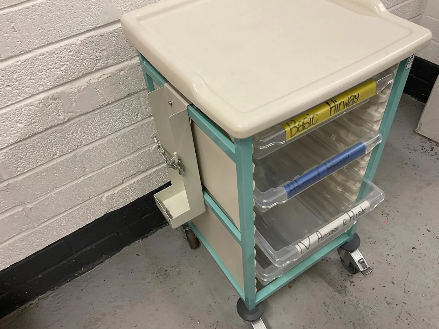 Bristol Maid Gratnells trolley 4 drawer - 4