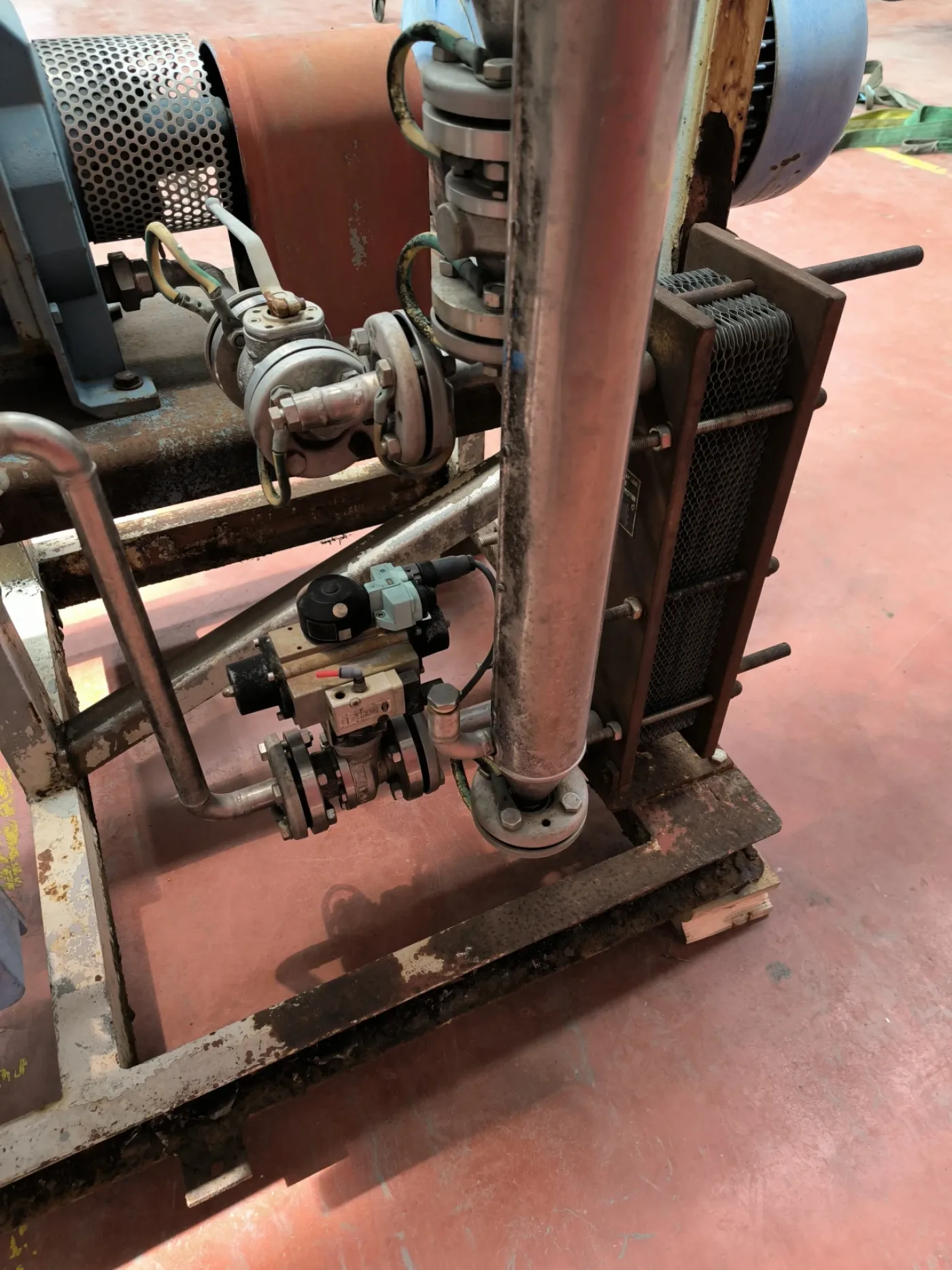 VACUUM SKID TRAP WITH VACUUM PUMP SIHI - 8