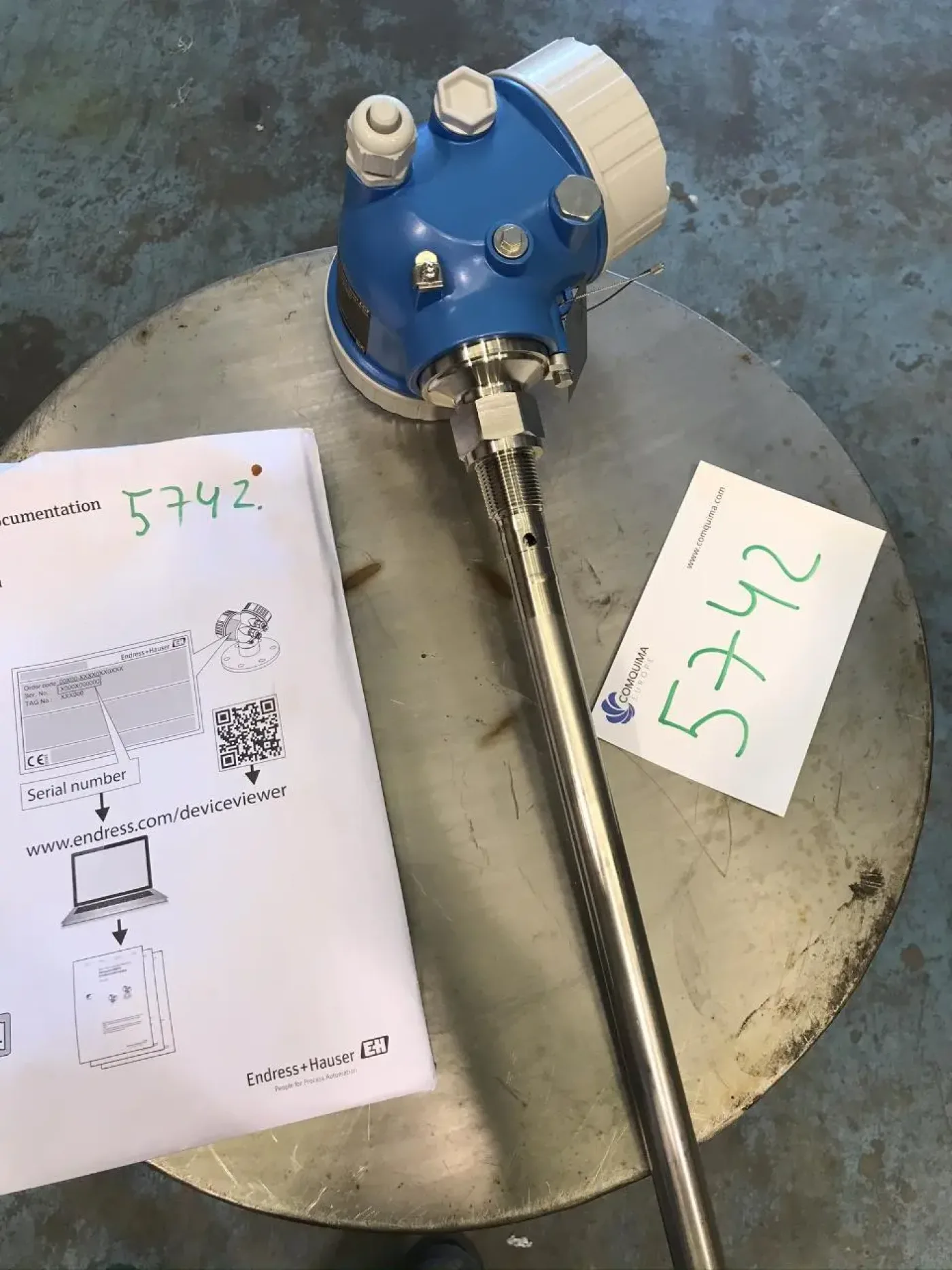 ENDRESS+HAUSER LEVELFLEX FMP51 GUIDED MICROWAVE TRANSMITTER UNUSED - 6
