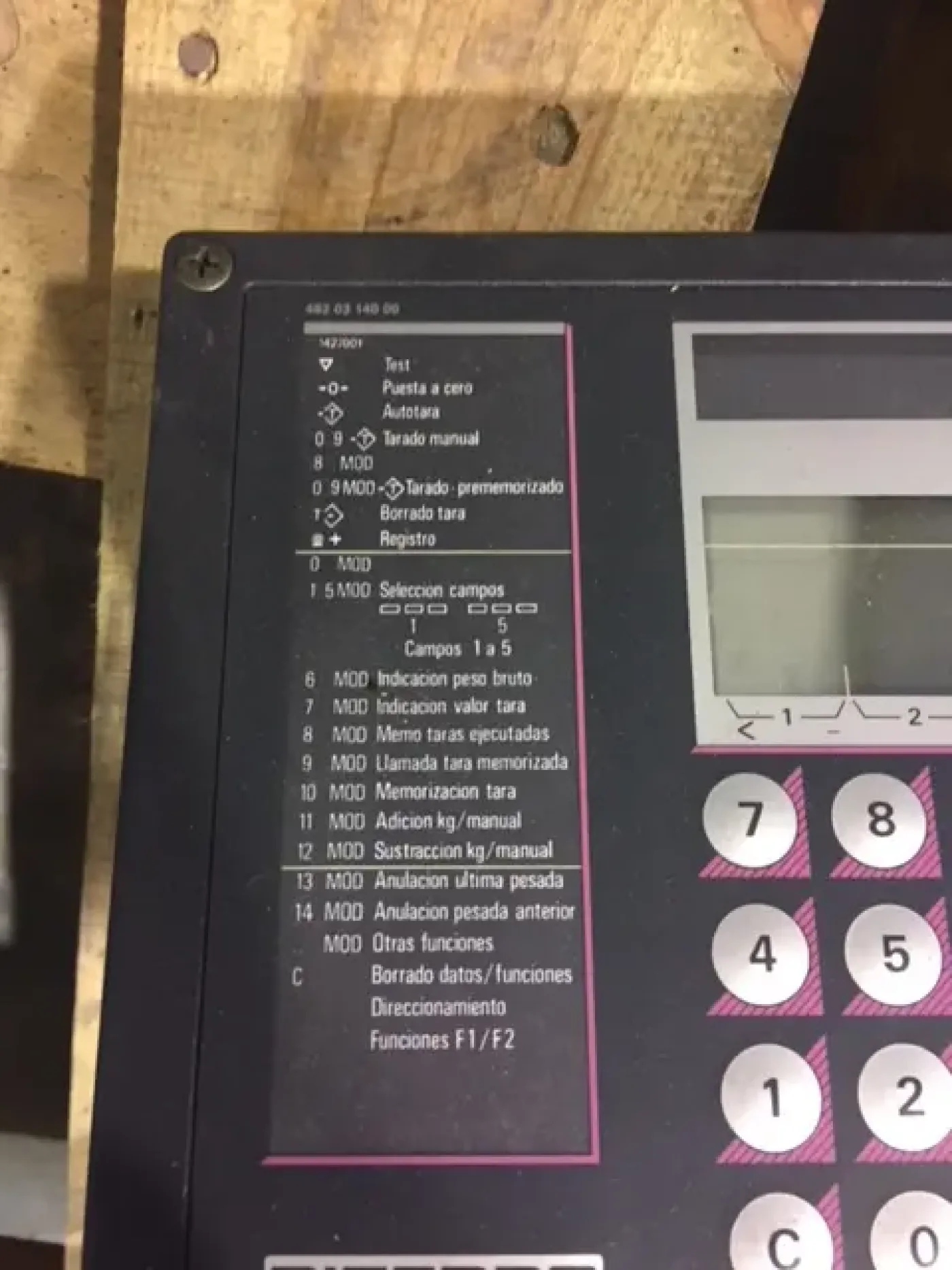 USED BIZERBA ITE-EX A2 SCALE - 1