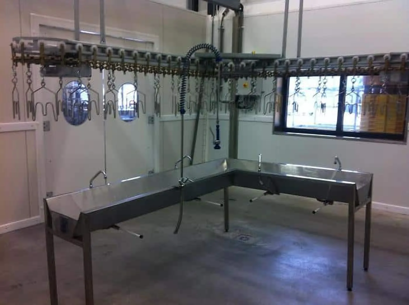 Poultry line conveyor, 180 bph - 2