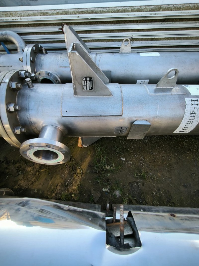 SEDITESA VERTICAL EXCHANGER IN STAINLESS STEEL 316 16 m2