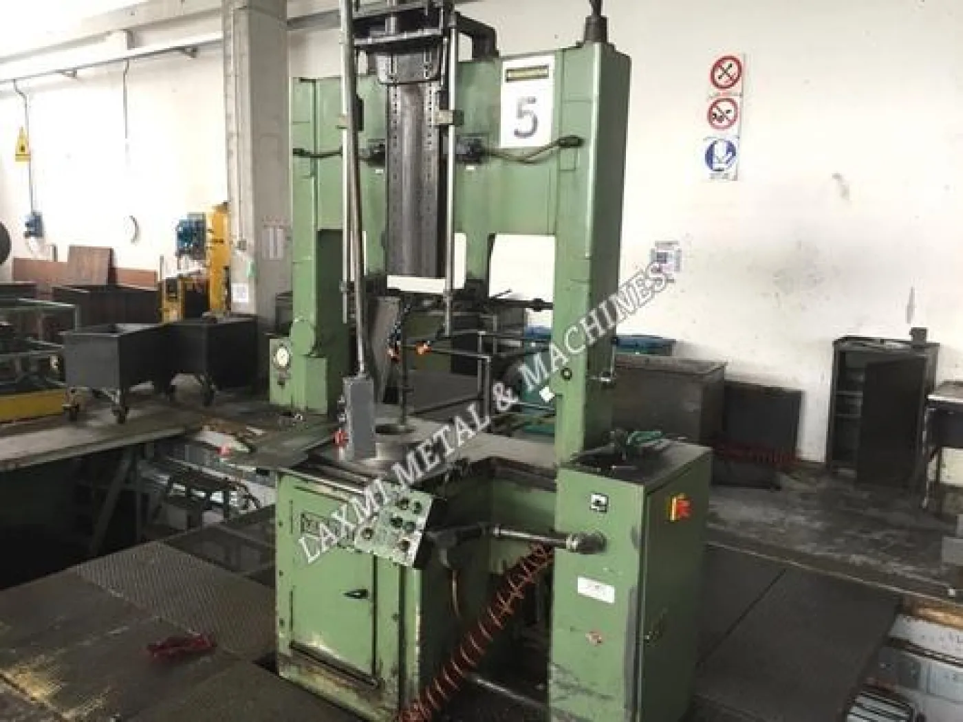 BROACHING MACHINE, VARINELLI - 25 TON - Laxmi Metal & Machines, Rohtak - 2