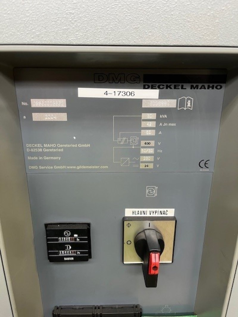 CNC Vertical Machining center – DECKEL MAHO – DMC 63V