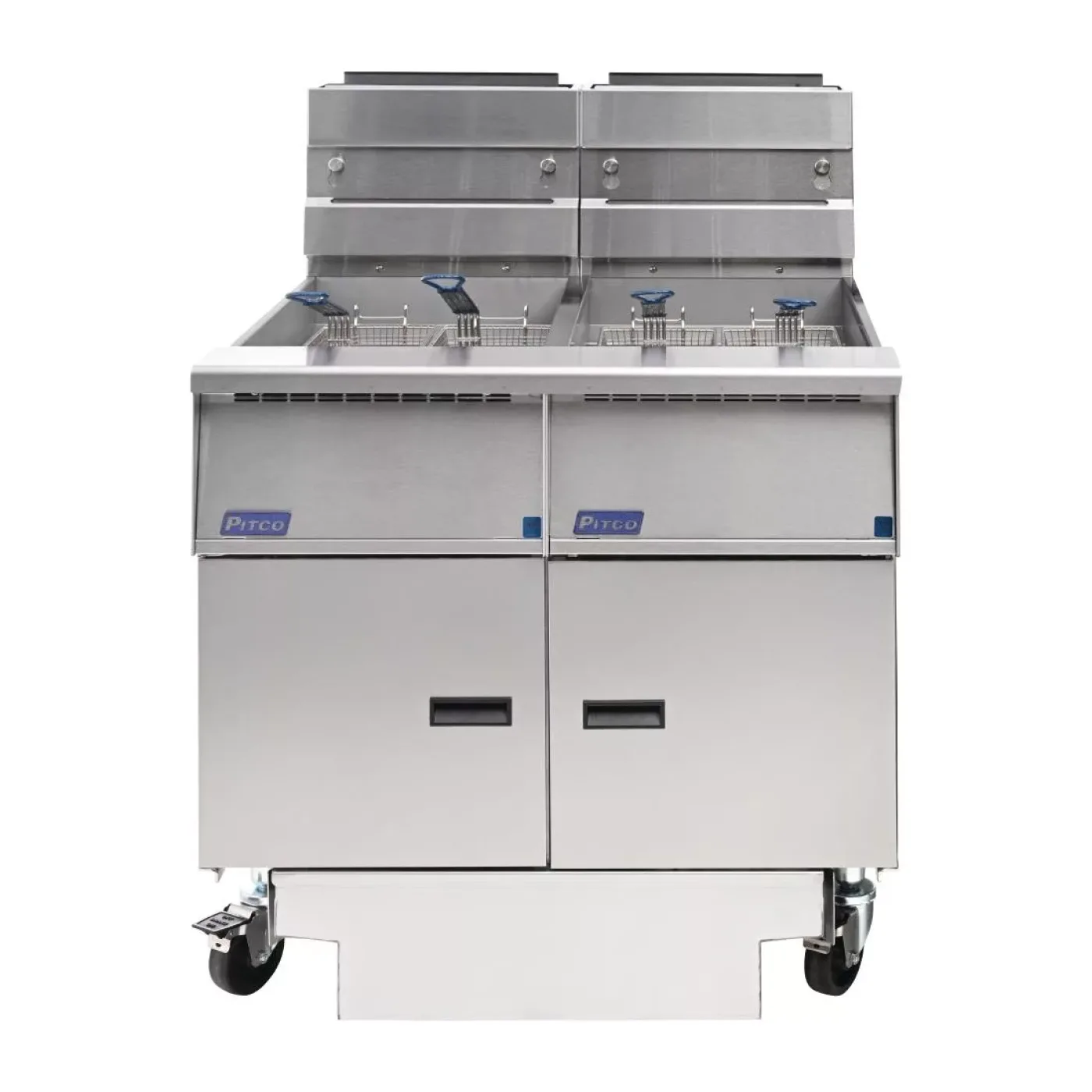 Pitco Twin Tank Solstice LPG Filtration Fryer SG14RS/FD-FF - islandcatering - 3