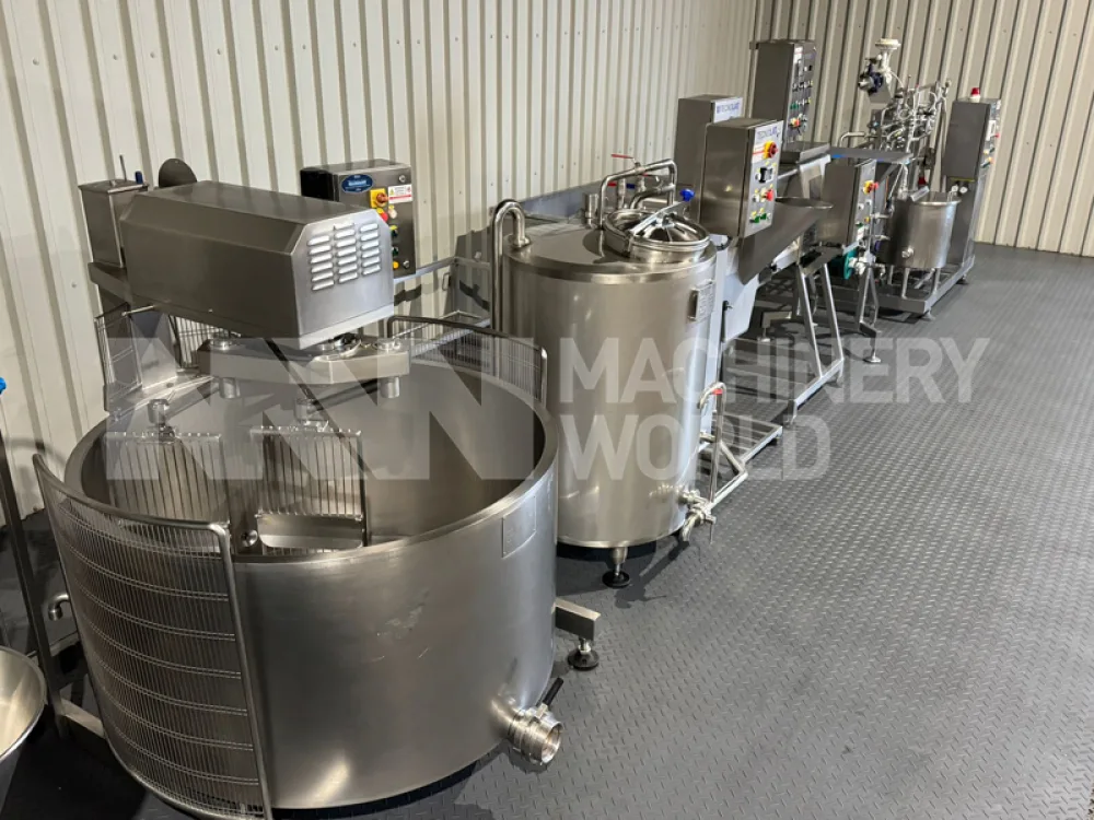 Tecnolat Small Scale Mozzarella Burrata Stracciatella Cheese Production Plant (Year 2015 to 2024)