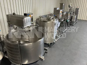 Tecnolat Small Scale Mozzarella Burrata Stracciatella Cheese Production Plant (Year 2015 to 2024)