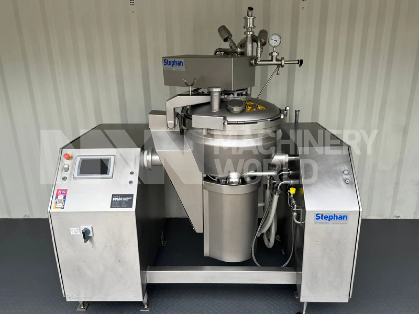 Stephan UM130 Double Jacketed Universal Process Mixer (Year 2019) - 6