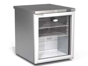 Foster 1 Glass Door 200Ltr Under Counter Fridge HR200G 13/114 - islandcatering