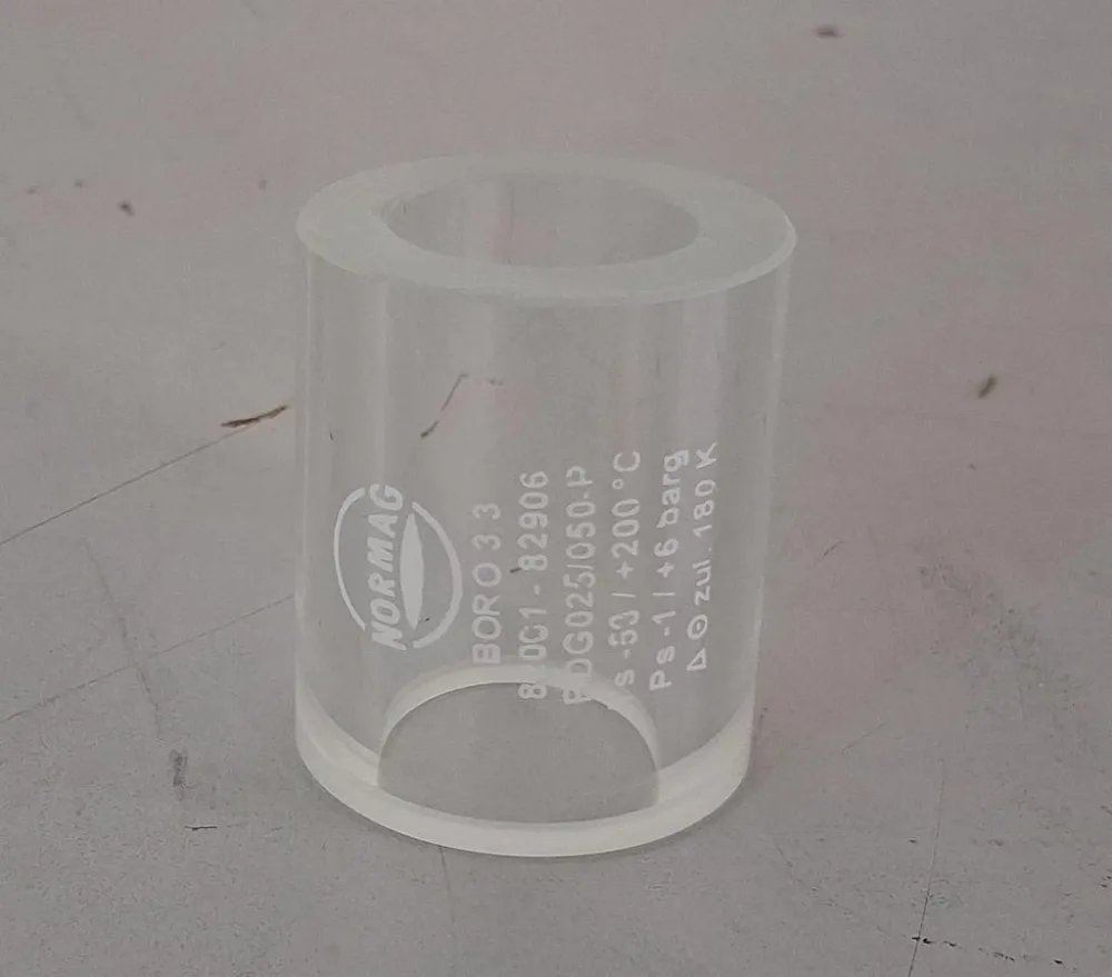 Normag Distanzstück aus Borosilikatglas 3.3 Länge 50 mm Nennweite DN 25