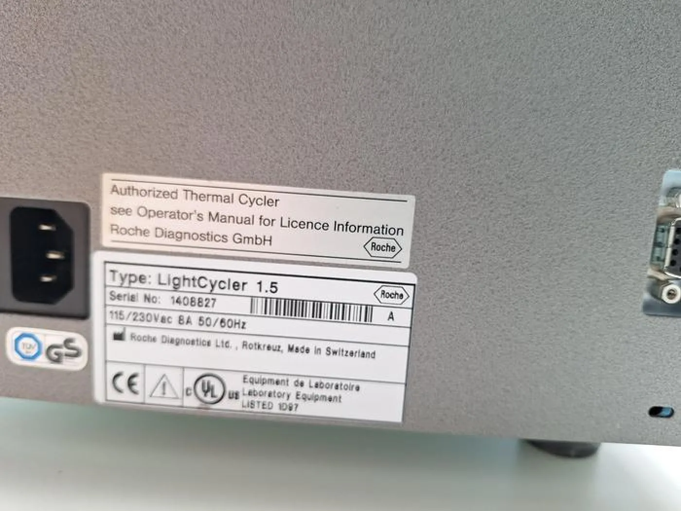 Roche LightCycler 1.5 Thermal Cycler - 6