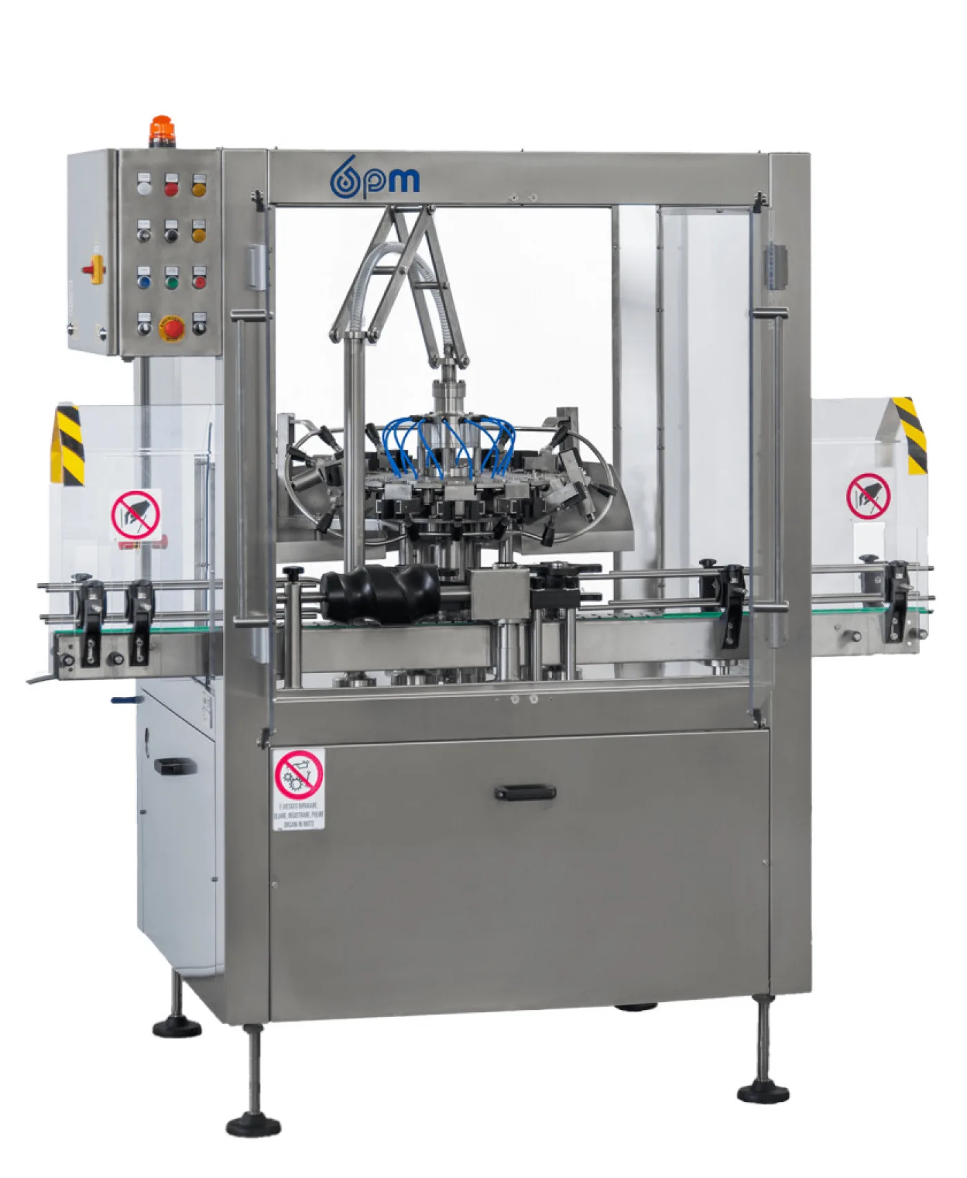 AUTOMATIC STAINLESS STEEL RINSER MACHINE MODEL MF 12 GRIPPERS NEW MACHINE - 1
