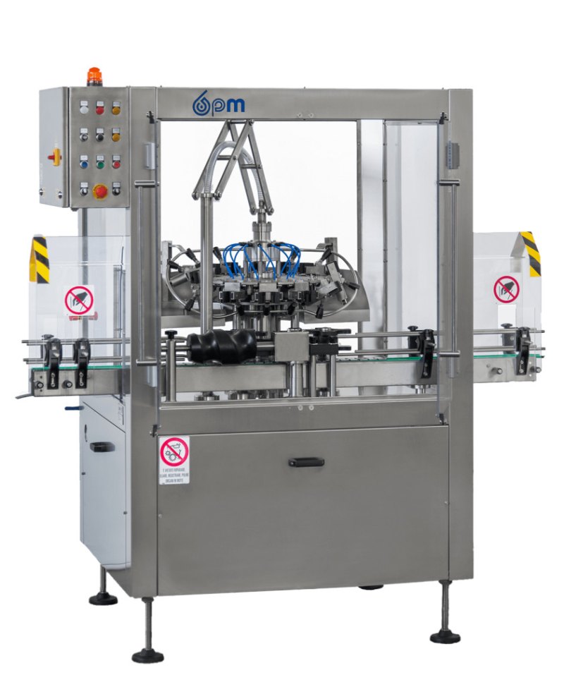 AUTOMATIC STAINLESS STEEL RINSER MACHINE MODEL MF 12 GRIPPERS NEW MACHINE