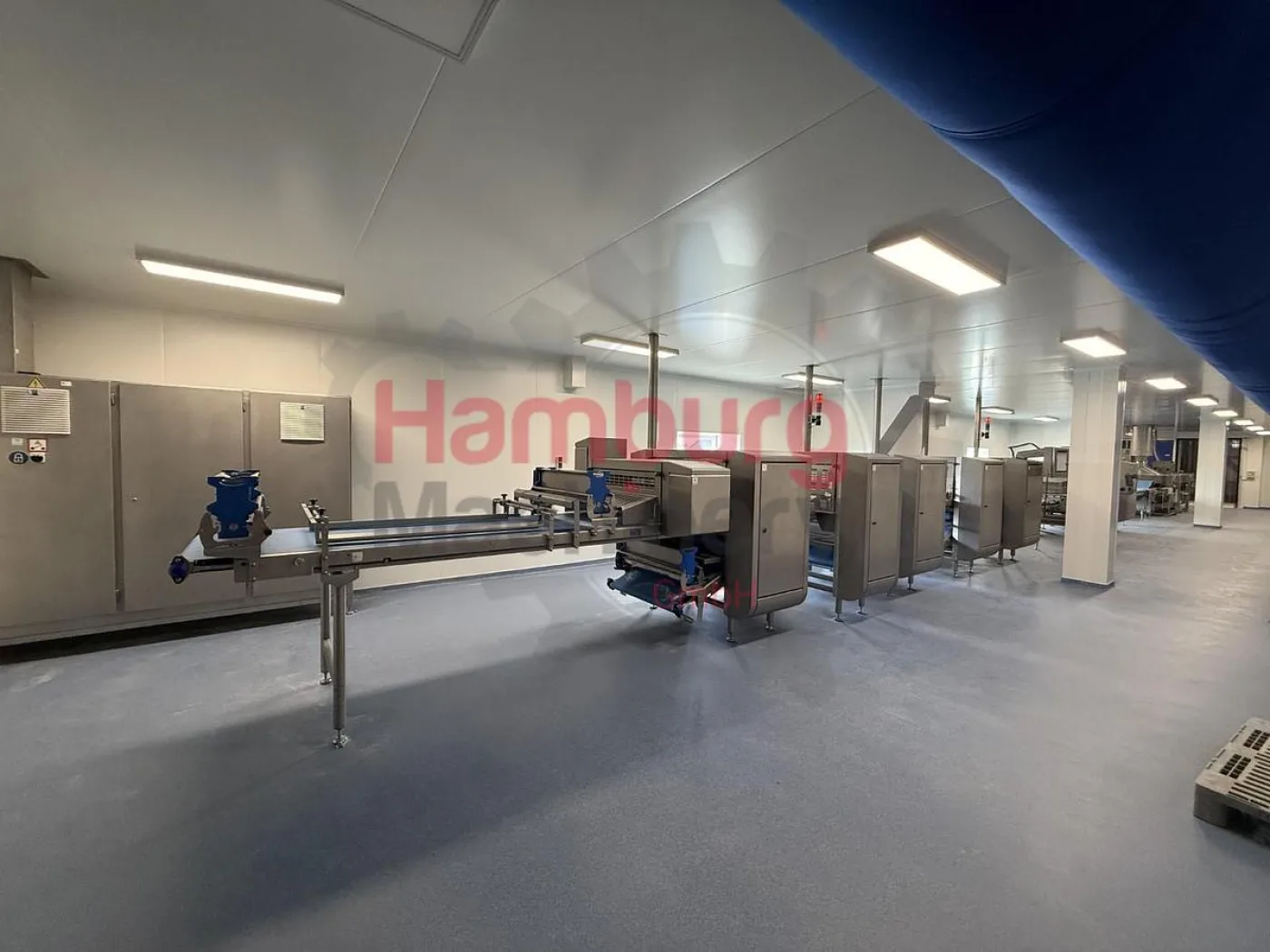 Dough processing / rollout line - Rademaker sheeting line with universal line - 3