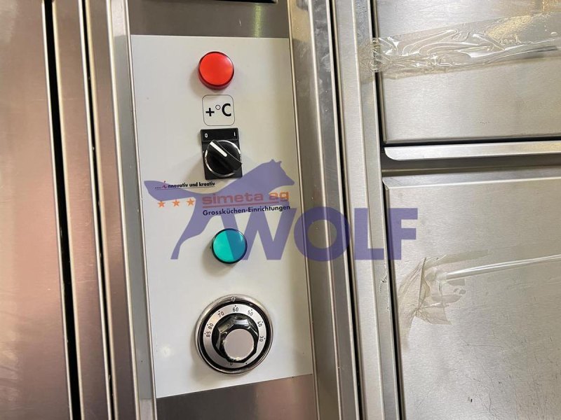 Edelstahl-Wärmeschrank SIMETA - Temperaturbereich 30-85°Celsius.