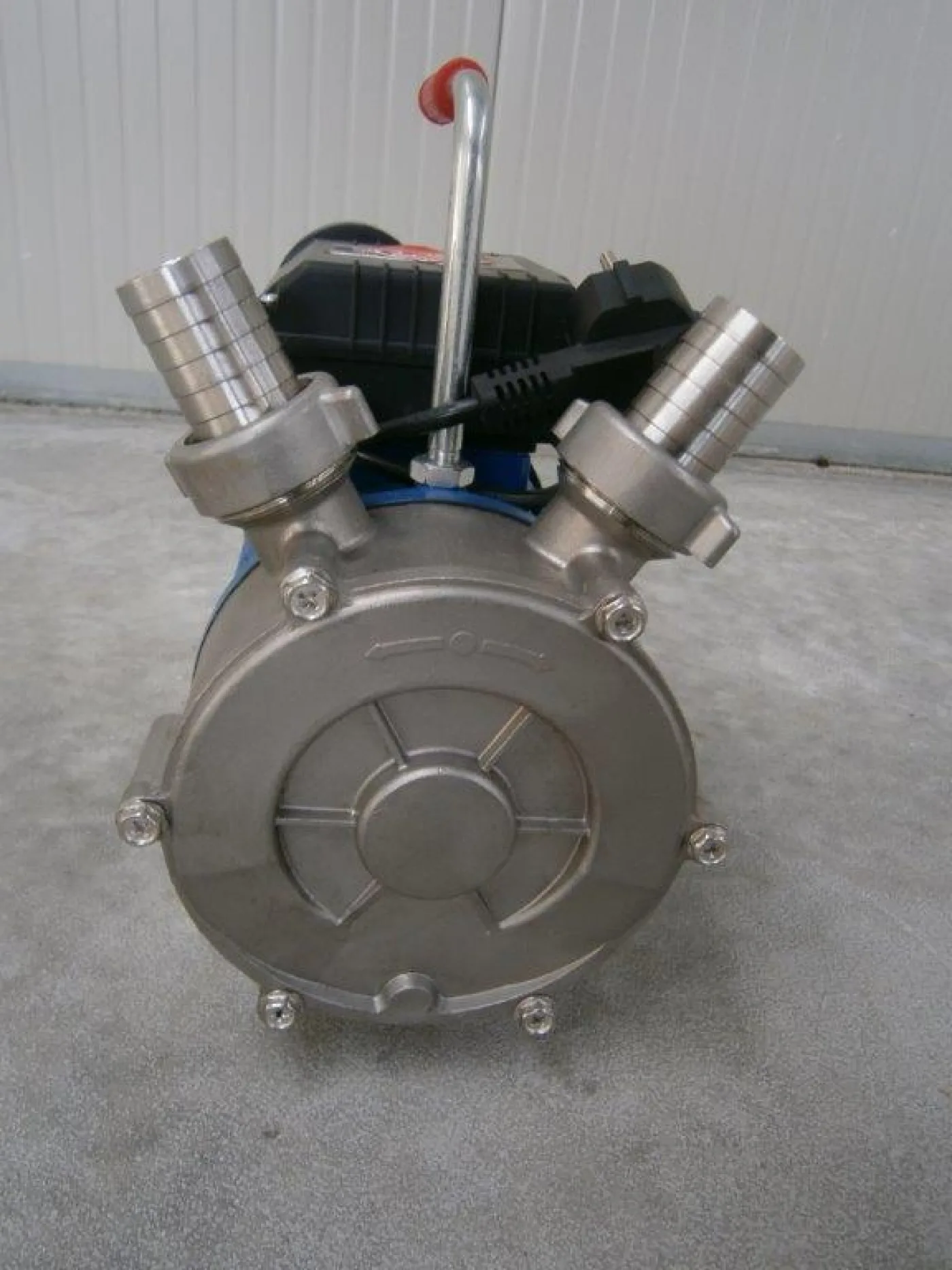 ELECTRIC – PUMP, SELF-PRIMING PUMP MOD. ENOS 30 STAINLESS STEEL BODY PUMP AND IMPELLER, 1 SPEED SINGLE PHASE 220 VOLT, NEW MACHINE - 8